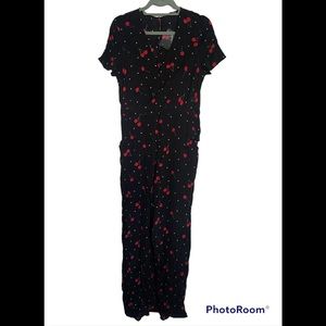 Express Cherry Jumpsuit